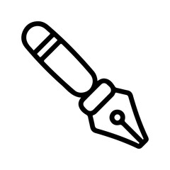 Pen Icon. symbol for mobile concept and web design. vector illustration