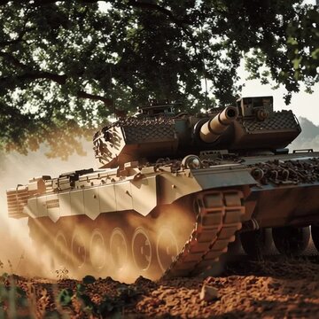 panzer, milit&auml;r, krieg, armee, waffe, battle, automobile, gewehr, knochenpanzer, gepanzert, bewaffnet, kanone, kraft, automat, isoliert, bahn, force, boxen, revolver, raupe, green, schwer, artillerie