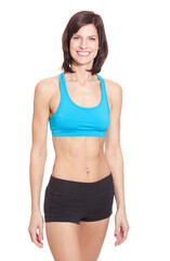 Fototapeta premium Portrait of an Athletic Woman