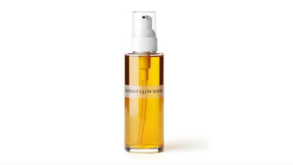 perfume bottle with clean background