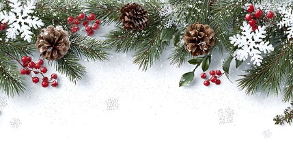 A beautiful winter sale background isolated on the white background