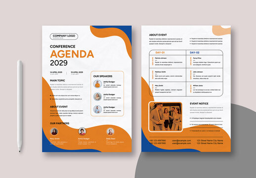 Conference Agenda Template