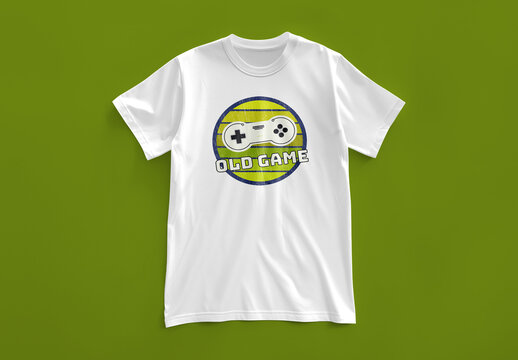 Old Game T Shirt Design