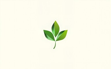 Ecoweave Logo - Eco-friendly Leaf Design. High quality