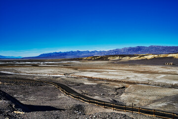 Harmony Borax Works in Death Valley National Park, California, United States 