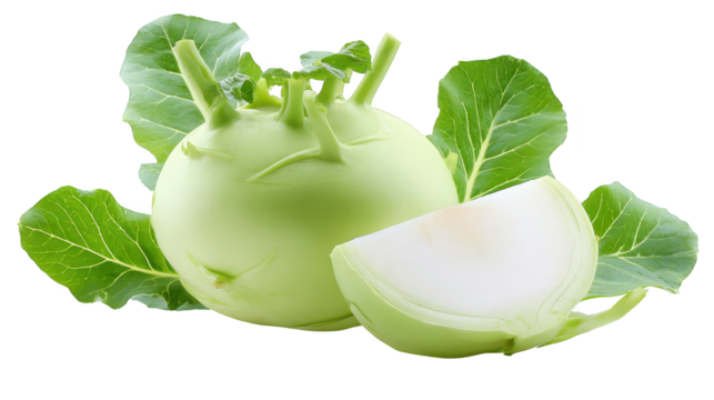 Green vegetable encloses white egg naturally presented single green vegetable showcases white egg within its core