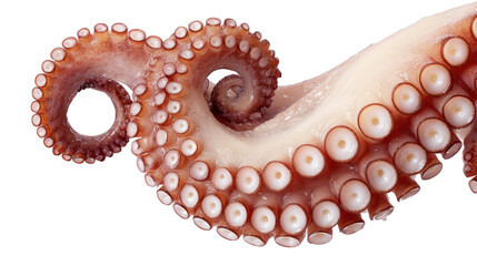 Vibrant octopus explores deep ocean environment cephalopod navigates marine habitat with tentacles