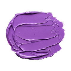 Fototapeta premium Watercolor Purple Paint Swirl isolated on a transparent background