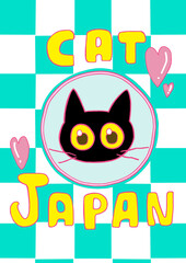 Checkerboard Cat Dream