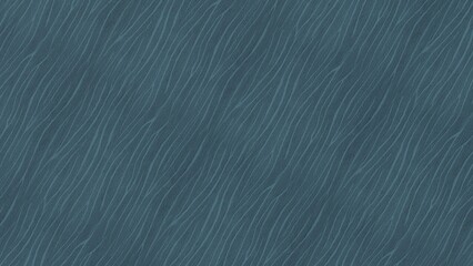 Abstract fluid pattern with subtle wavy lines creating a serene dark blue-grey textured background,...