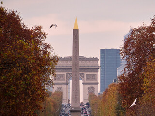 Axe Historique Paris- Louvre, Tuileries, Champs-Élysées, Arc de Triomphe
