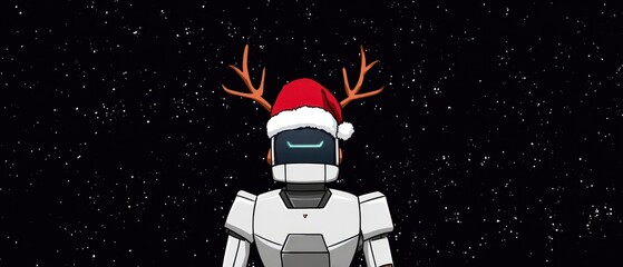 Robot rings in New Year in space!