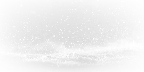 Obraz premium Falling snow overlay winter snowflake effect