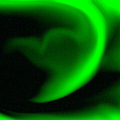 abstract green background with particles