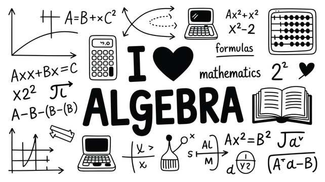 Math algebra equations formulas mathematics geometry calculus education study learning knowledge symbols
