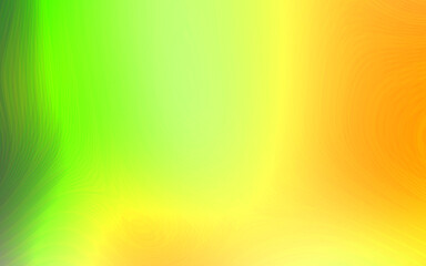 Abstract Gradient of Green, Yellow, and Orange with Subtle Wavy Texture