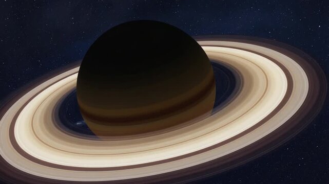 Saturn's rings.