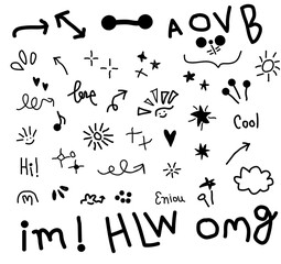 Abstract geometric design with red and black elements