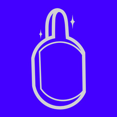 Simple icon vector design of cutting board 2