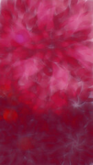 Deep Red and Magenta Abstract Floral or Cloud Background