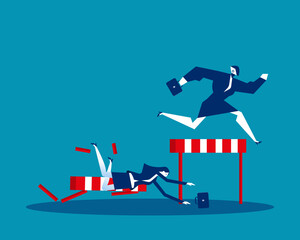 Robot. Artificial intelligence and human competition