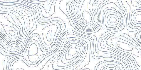 Topographic map. geographic line World map  with elevation assignments. contour maps. Vector illustration.  © Wahid photos