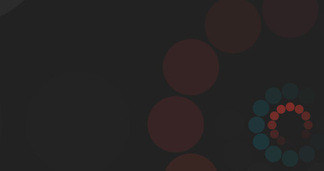 Bright minimal abstract dotted unique creative animation for corporate. Colorful eliptical dots seamless geometric design. Halftone business meetings presentation pattern. Fantasy invitational card