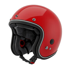 Protective helmet isolated on transparent background