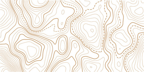 Topographic gold luxury map background. Geographic abstract pattern. The topo contour or wallpaper.Concept of technology, science. Wallpaper. Pattern.