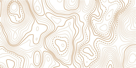 Topographic gold luxury map background. Geographic abstract pattern. The topo contour or wallpaper.Concept of technology, science. Wallpaper. Pattern.