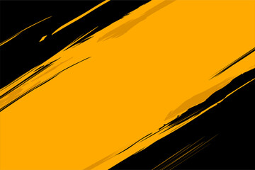 Abstract background, yellow brush strokes, for banner design, product background