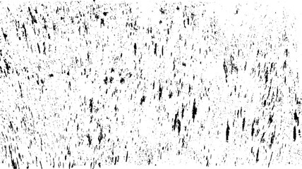 Vintage Paper Damage Texture Black Grunge Scratches on White Background