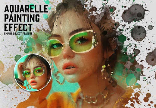 Aquarelle Painting Effect