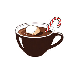 2026 New Year Champagne Toast - Elegant Outline Illustration for Celebrations, Festive Drinks, Party, Holiday