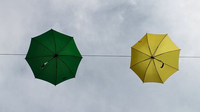 umbrella and sky