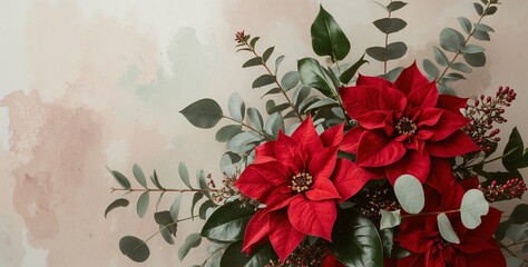 Christmas and New Year Theme Background with Space for Adding Text