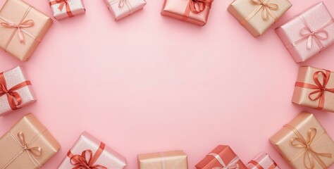 Christmas and New Year Theme Background with Space for Adding Text