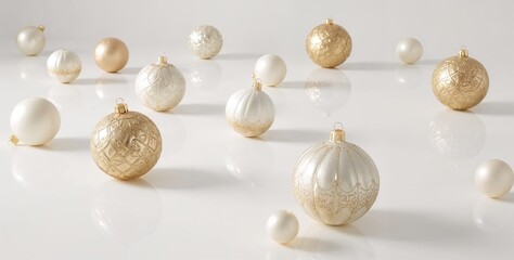 Christmas and New Year Theme Background with Space for Adding Text