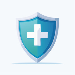 Fototapeta premium shield with cross