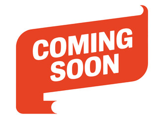 A red "Coming Soon" banner indicates an upcoming event or product launch.