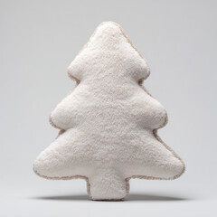 soft christmas tree plush cushion
