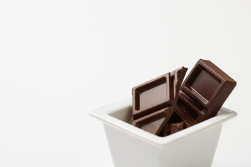 ビター板チョコレートのイメージ
