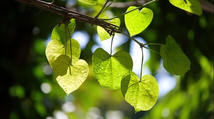 kava. Pacific islands kava pepper plant with heart-shaped leaves under tropical sunlight. gardening catalogs, home-decor guides, designed for home decor and floral branding.