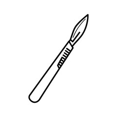 Black and white icon of a thermometer measuring temperature with heartbeat