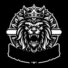 lion head mascot