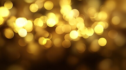 Light golden blurred background with shiny gold light bokeh, defocused soft glow, warm luminous effect for elegant, romantic, or festive designs needing a dreamy, sparkling backdrop.