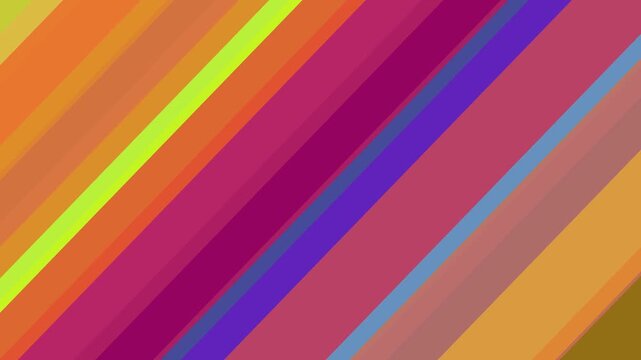 flowing colorful diagonal lines motion graphic