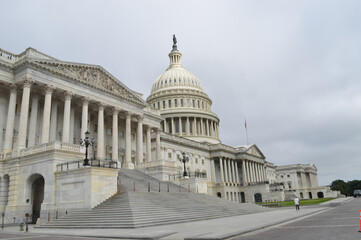 Obraz premium The United States Capitol Building in Washington DC famous Historic Landmark in USA.
