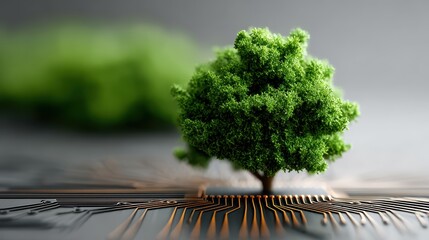 Green Technology Stock Photo: Sustainable Tech & Eco Innovation, Sustainable technology