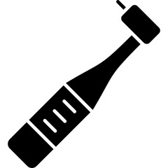 Electric Toothbrush Icon Vector Element